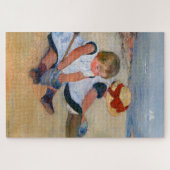 Kinder am Strand Puzzle (Horizontal)