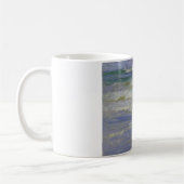 Kinder am Strand (von Edward Henry Potthast) Kaffeetasse (Links)