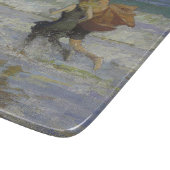 Kinder am Strand (von Edward Henry Potthast) Schneidebrett (Ecke)