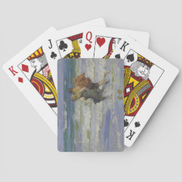 Kinder am Strand (von Edward Henry Potthast) Spielkarten