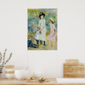 Kinder an der Küste, Guernsey Fine Art Poster (Küche)