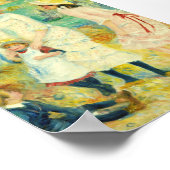 KINDER AN DER SEESHORE MIT RENOIR POSTER (Ecke)