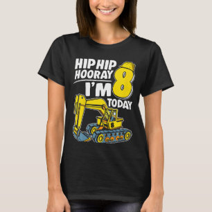Kinder Angesagt Angesagten Urlaub ich bin 8 heute  T-Shirt