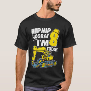 Kinder Angesagt Angesagten Urlaub ich bin 8 heute T-Shirt