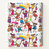 Kinder anpassen notizblock (Rückseite)