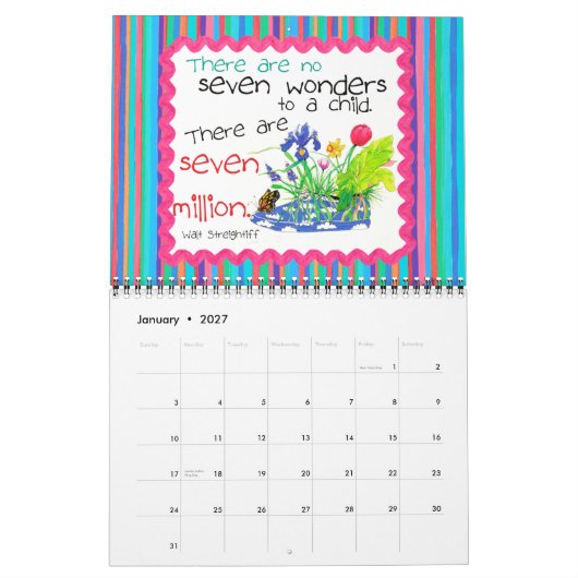 Kinder Artikel 2013 Kalender (Jan 2027)