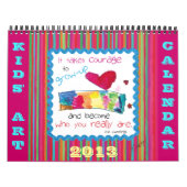 Kinder Artikel 2013 Kalender (Titelbild)