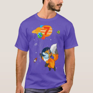 Kinder Astronaut 7. Geburtstag des Astronautenkost T-Shirt