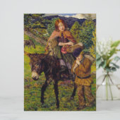 Kinder auf dem Markt Karte (Stehend Vorderseite)