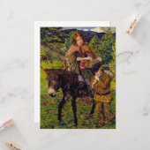 Kinder auf dem Markt Karte (Vorderseite/Rückseite Beispiel)