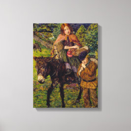 Kinder auf dem Markt (von John Lee) Leinwanddruck