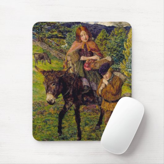 Kinder auf dem Markt (von John Lee) Mousepad (Mit Mouse)