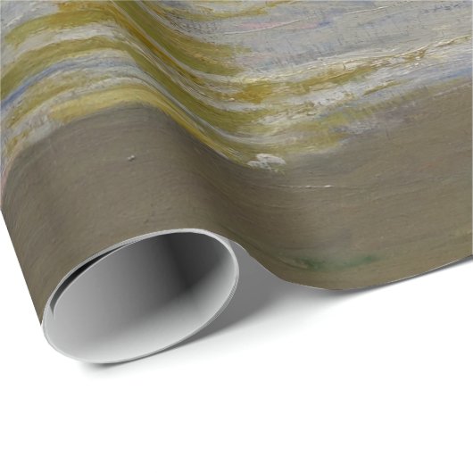 Kinder auf dem Strand (von E.H. Potthast) Geschenkpapier (Rolleneckpunkt)