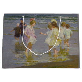 Kinder auf dem Strand (von E.H. Potthast) Große Geschenktüte