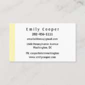 Kinder auf der ganzen Welt sind farbenfroh Visitenkarte (Rückseite)