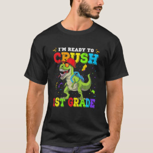 Kinder, auf die ich bereit bin, Dinosaurier der 1. T-Shirt