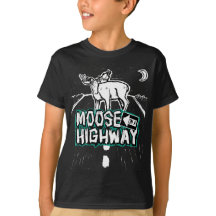 Kinder auf einem Highway-Shirt (schwarz) geboren