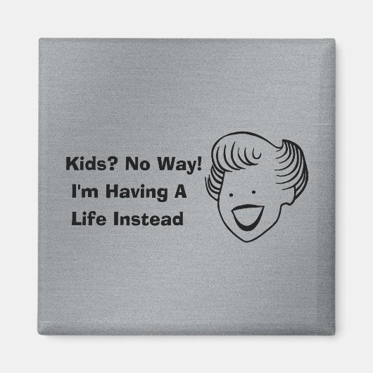 Kinder auf keinen Fall Magnet (Vorne)