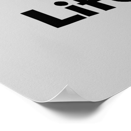 Kinder auf keinen Fall Poster (Ecke)