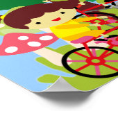 Kinder auf Rädern Poster (Ecke)