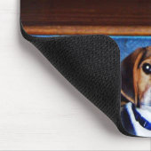 Kinder auf Treppe Mousepad (Ecke)