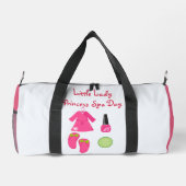 Kinder-Ausdruck-Sammlung - Mädchen Duffle Bag (Rückseite)