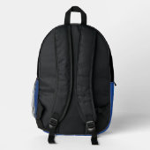 Kinder-Ausdruckssammlung - Jungen Bedruckter Rucksack (Rückseite)
