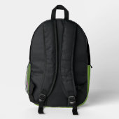 Kinder-Ausdruckssammlung - Mädchen Bedruckter Rucksack (Rückseite)