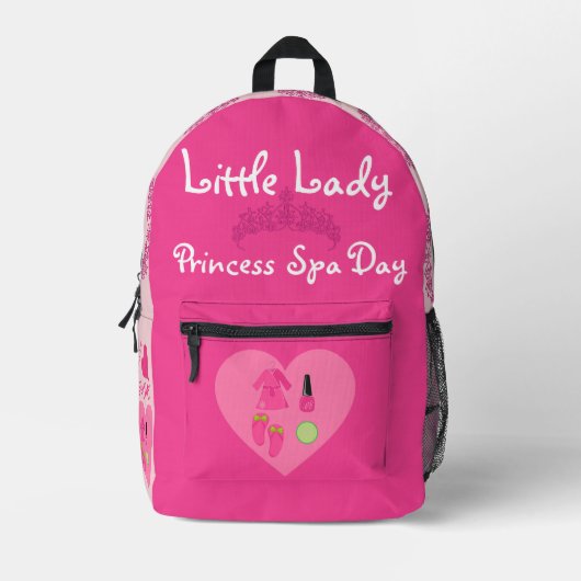 Kinder-Ausdruckssammlung - Mädchen Bedruckter Rucksack (Vorderseite)