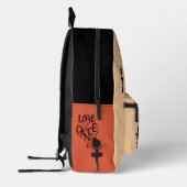 Kinder-Ausdruckssammlung - Mädchen Bedruckter Rucksack (Links)