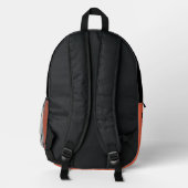 Kinder-Ausdruckssammlung - Mädchen Bedruckter Rucksack (Rückseite)