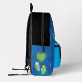 Kinder-Ausdruckssammlung - Mädchen Bedruckter Rucksack (Links)