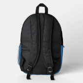 Kinder-Ausdruckssammlung - Mädchen Bedruckter Rucksack (Rückseite)