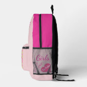 Kinder-Ausdruckssammlung: Mädchen Bedruckter Rucksack (Rechts)