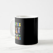 Kinder-Autismus Behinderung Bewusstsein Kaffeetasse (Vorderseite Links)
