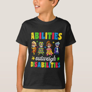 Kinder-Autismus Behinderung Bewusstsein T-Shirt