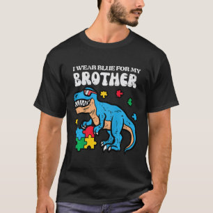 Kinder Autismus Bewusstsein blau für meinen Bruder T-Shirt