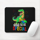 Kinder Autismus Bewusstsein Dino Autismus Kindermä Mousepad (Mit Mouse)