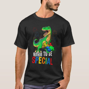 Kinder Autismus Bewusstsein Dino Autismus Kindermä T-Shirt