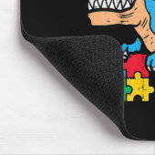 Kinder Autismus Bewusstsein Dino ziemlich anders t Mousepad (Ecke)