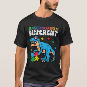 Kinder Autismus Bewusstsein Dino ziemlich anders t T-Shirt