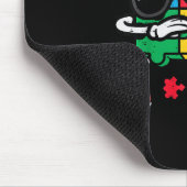 Kinder Autismus Bewusstsein Puzzle Dab Asd Autisti Mousepad (Ecke)