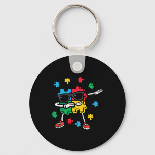Kinder Autismus Bewusstsein Puzzle Dab Asd Autisti Schlüsselanhänger