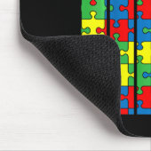 Kinder Autismus Bewusstsein Puzzle Piece Autistic Mousepad (Ecke)