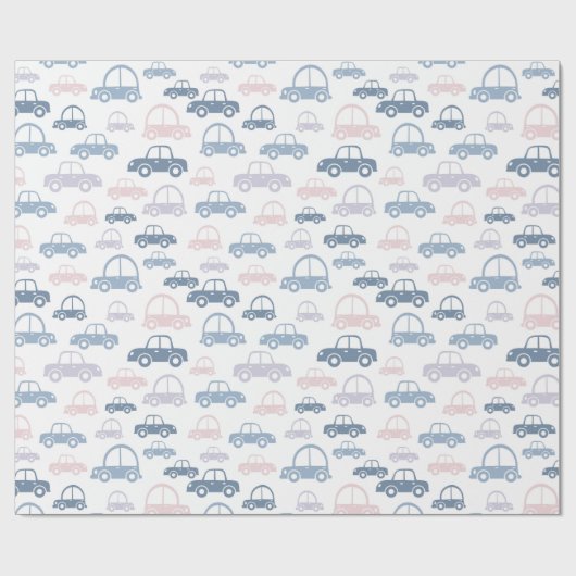 Kinder Autos Geschenkpapier (Flach)