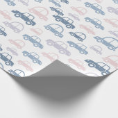 Kinder Autos Geschenkpapier (Ecke)