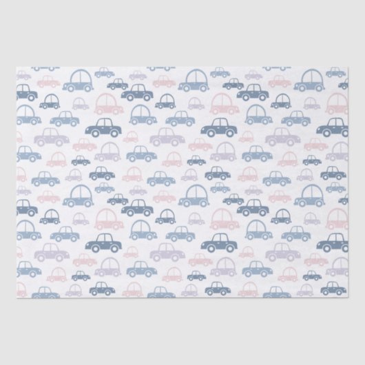 Kinder Autos Seidenpapier (Vorderseite)