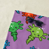 Kinder Axototl Salamander Strandtuch (Beispiel)