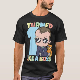 Kinder Baby 1. Geburtstag Junge Mädchen 1 Jahr wie T-Shirt