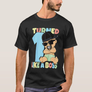 Kinder Baby 1. Geburtstag Junge Mädchen 1 Jahr wie T-Shirt